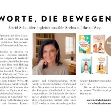 Artikel über Astrid Schneider