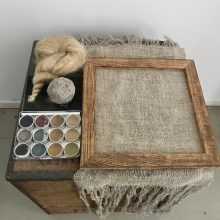 Materialcollage