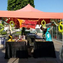 Verkaufsstand beim Tullner Naschmarkt