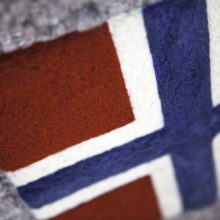 "Norway" Schafwollteppich handgewebt mit Wolltattoo "Norway" Schafwollteppich handgewebt mit Wolltattoo
