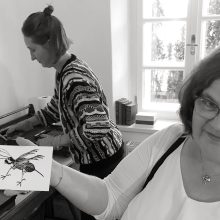 Schaudrucken am "Tag des offenen Ateliers" Schaudrucken am "Tag des offenen Ateliers"