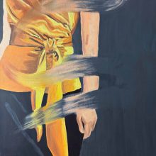 Drape orange 1, 2024