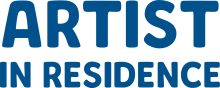 ArtistInResidence Logo2025 blau+HG