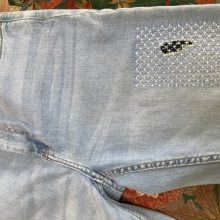 Jeans bestickt