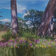 Heimatland Österreich - 80 x 120 cm - Acryl auf Leinwand - mit Echtheitszertifikat
