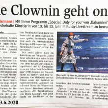 Special only for you, Clownerien und 14 Trickfilme aus Dahamien, 70’, mit Ton