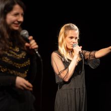 Moderatorinnen Elena Sarto & Katharina Wenty